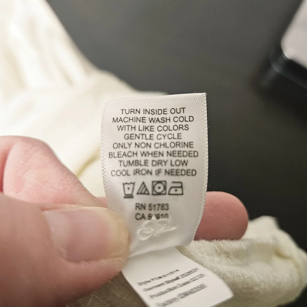 Maurice's Women's Ivory sleeveless Tank Top Size M Lace Detail V-Neck - Picture 6 of 6